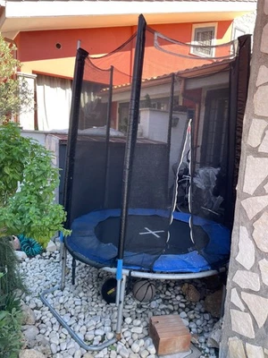 trampolino elastico usato buone condizioni  - Immagine 1 di 2