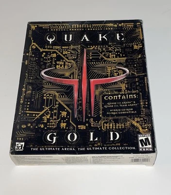 Quake III: Gold, 2001, Small Box, New & Sealed - Image 1 of 4