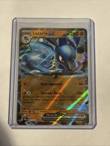 2025 Pokemon Scarlet and Violet Prismatic Evolutions #051 Lucario ex RR - Picture 1 of 2