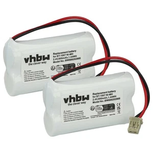 2x bateria do radia shack 23-933 600mAh 2,4V - Zdjęcie 1 z 9
