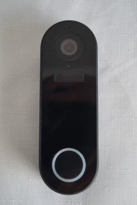 Kogan Smart Wi-Fi 1080p Video Doorbell with Mount Plate – Black – Works with App - Bild 1 von 6