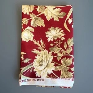 Waverly Summer Hideaway Fabric 100% Cotton 2yds Dry Clean Only - Picture 1 of 4