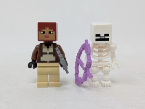 LEGO Minifigur Dschungelforscher & Skelett - Minecraft, 21245 - Bild 1 von 2