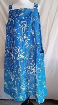 Vestido de Sol Años 70 Alicia de California M Azul Funky Animal Estampado Gráfico Nuevo  Foto 1 de 4