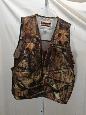 Hunting Vest Gamehide Size Xl Camafloge Zipper With Wrap Around Game Pocket (L7) - Image 1 of 4