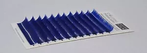 Mixed Size Blue Color Lashes C Curl .20 x 11, 12, 13 & 14mm Eyelash Extensions - Picture 1 of 1