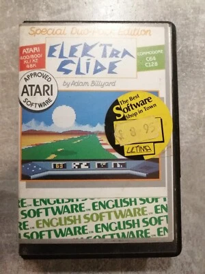 Commodore 64/128 and ATARI 48K Game - Elektra Glide - Image 1 of 3