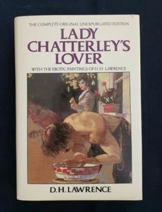 Lady Chatterley's Lover, D.H. Lawrence, HC. Dustcover, w/Erotic Paintings, 1983 - Foto 1 di 9