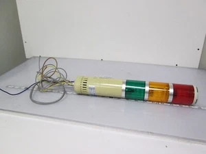 Patlite STFPB-V Stack Light Tower 24VAC/DC 10W Bulb Red Amber Green - Picture 1 of 5