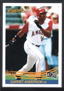 GARRET ANDERSON 2002 DONRUSS ORIGINALS #175 AQUEOUS GLOSSY ANGELS SP - Picture 1 of 1