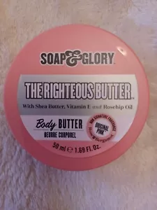 Soap & Glory Body Butter The Righteous Butter 50ml 1.69 Fl Oz Brand New - Picture 1 of 1