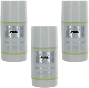 Ikon Pure von Zirh für Männer Kombipackung: Deodorant Stick 7,8 Unzen (3 x 2,6 Unzen Flaschen) Neu - Bild 1 von 1