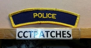 POLIZEI ROCKER ODER TAB SCHULTERAUFNÄHER GEBRAUCHT - Bild 1 von 2