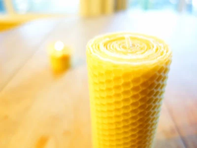 Candle Making Kit, Beeswax Pillar Candles, DIY Candle Kit, Beeswax Sheets - Image 1 of 4