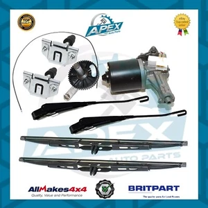 FRONT WINDSCREEN WIPER KIT, MOTOR SPINDLES CABLE FOR LAND ROVER DEFENDER (-2001) - Picture 1 of 1