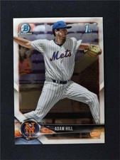 2018 Bowman Draft Chrome Base #BDC-154 Adam Hill - New York Mets