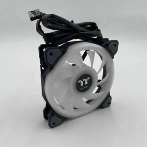 Thermaltake Riing Quad 120mm Hydrauliklager Gehäuselüfter CL-F088-PL12SW-C schwarz - Bild 1 von 3