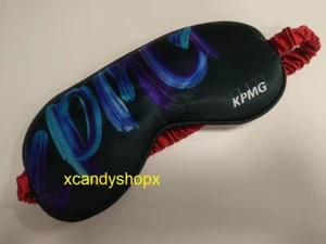 KPMG Soft Padded Eye Mask Sleep Masks Cover Travel Aid Rest Blindfold - Picture 1 of 2