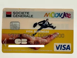 Moovjee Visa Credit Card▪️Sample▪️France▪️Collectible Only - Picture 1 of 7