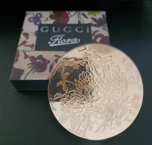 Gucci Flora Compact Makeup Mirror With Box New - Picture 1 of 4