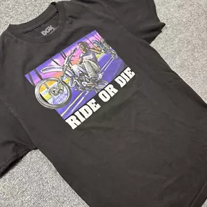 DGK Ride or Die T Shirt Black Medium - Picture 1 of 8
