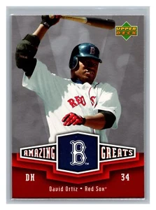 2006 Upper Deck Amazing Greats David Ortiz #AG-DO - Picture 1 of 2