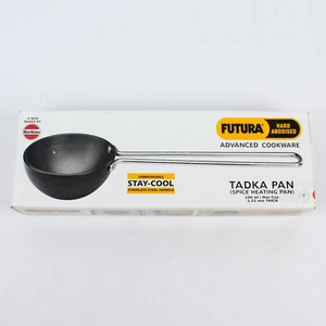 Hawkins Futura Hard Anodised Tadka Pan 240ml Spice Heating - Unopened - Picture 1 of 5