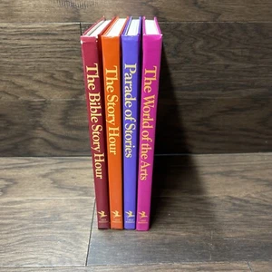 Child Horizons 4 Book Lot Vintage Hardcover Books Condition Home Schooling - Bild 1 von 7