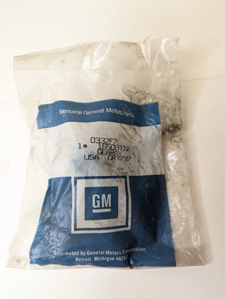 GM Drive Gear Assembly 16508122 for 1987-1996 Oldsmobile Cutlass 4 Cyl 2.2L -OEM - Image 1 of 3