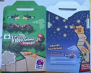Taco Bell Box 1997 Nintendo 64 Video Game Voyage Mario Donkey Kong Bowser N64 - Picture 1 of 3