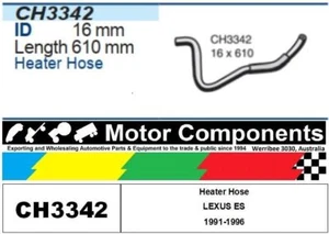 Heater Hose CH3342 FOR LEXUS ES 1991-1996 - Picture 1 of 2