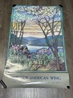 METROPOLITAN MUSEUM OF ART New American Wing Tiffany Iris Magnolia POSTER 38x24