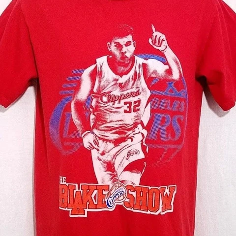 Blake Griffin LA Clippers T Shirt The Blake Show Los Angeles Size Medium Cover