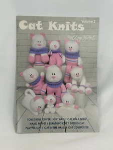 Cat Knit Volume 2 Knitting By Post Cat Knitting Pattern Book - Picture 1 of 3