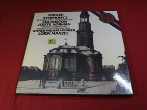 Mahler SYMPHONIE NR 2 Marton Norman Maazel - CBS Holland 2LP-Set near mint - Picture 1 of 3