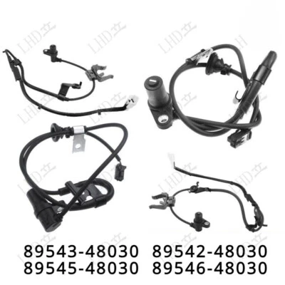 1 juego de sensor de velocidad de rueda ABS delantero y trasero para Toyota Highlander Lexus RX330 RX350, Foto 1 de 4