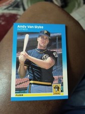 ANDY VAN SLYKE 1987 FLEER UPDATE GLOSSY #U-121 FREE SHIPPING