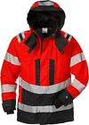 Fristads High Vis Airtech® Outdoor Jacket Women Kl. 3 4518 GTT Warning Protection - Red/Black