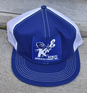 Vintage Kinze Manufacturing Inc K Products Snapback Trucker Farm Equipment Mütze - Bild 1 von 4