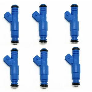 6* EV1 Fuel Injectors Upgrade FJ712 16lbs Fits 1988-1997 Ford Thunderbird 3.8 V6 - Picture 1 of 8