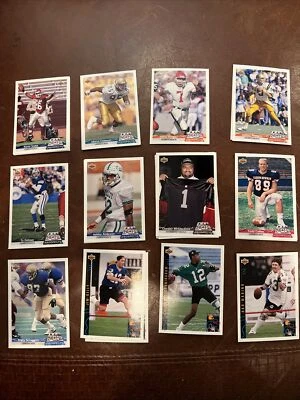 1992 upper deck football gold singles - Image 1 of 4