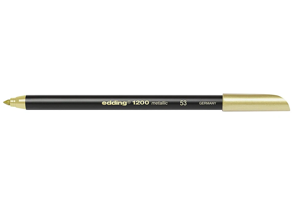edding Fasermaler 1200 Gold Metallic
