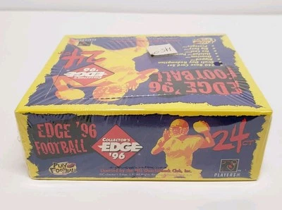 1996 Collector's Edge NFL 密封盒 24 包名人堂序列号插入件 — 第 1/3 张图片