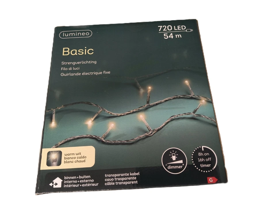Lumineo Lichterkette außen 40 - 720 LED / 3M - 54M - Bild 1 von 1