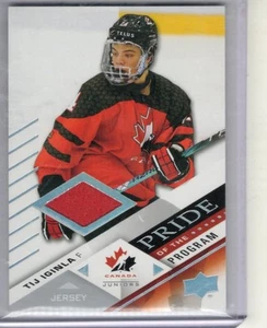 2024 Upperdeck! Team Canada Juniors! Tij Iginla! Pride of the Program! - Picture 1 of 2