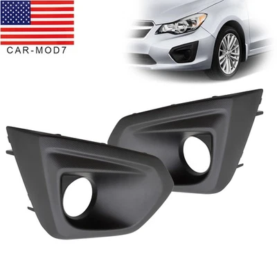 Pair For 2012-2014 Subaru Impreza Right & Left Fog Light Bezel Cover Set - Image 1 of 4
