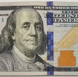 X Suffix One Hundred Dollars US Federal Reserve New York $100 Series 2009 A Note - Picture 1 of 9