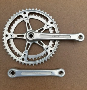 Vintage Suntour Superbe Crankset - 144 BCD - 52T/42T 170mm - Picture 1 of 16