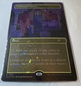 Command Tower (1496) (Galaxy💫 Foil) Secret Lair Drop Foil🌟 - Picture 1 of 1