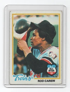 Rod Carew 1978 Topps #580 w/sleeve (condition issues) - Picture 1 of 2